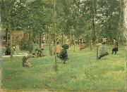 Children Playing Max Liebermann